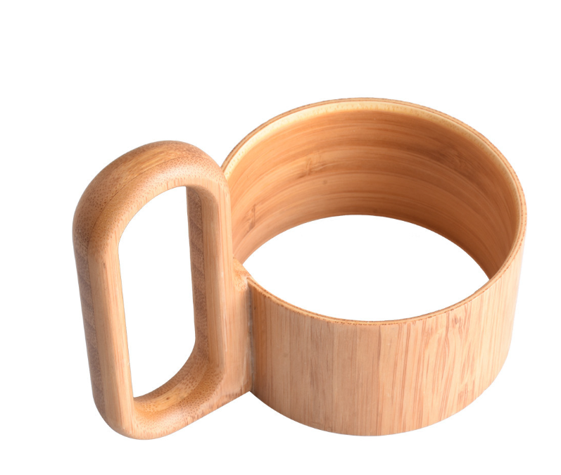 Wood cup holder
