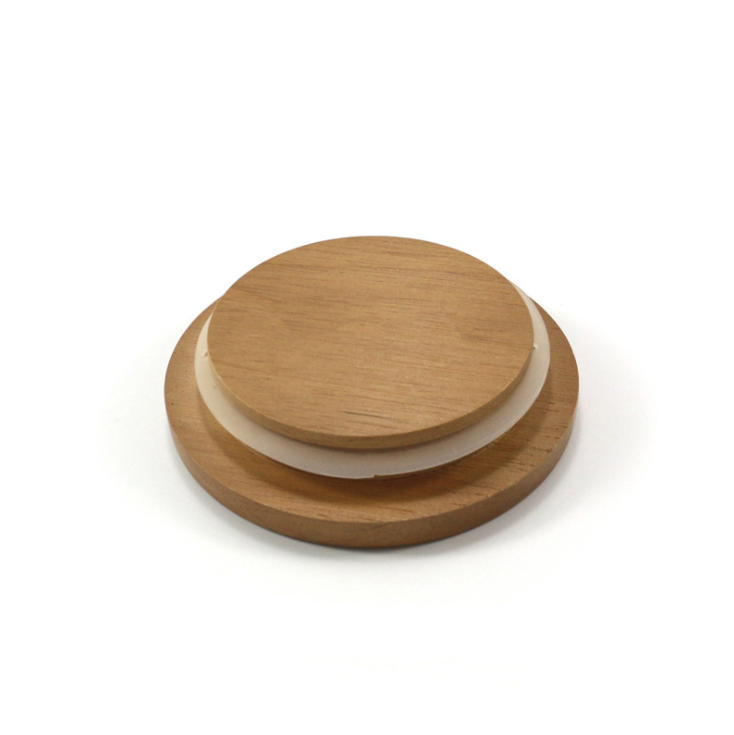Wood Jar Cap